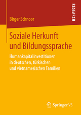 Soziale Herkunft und Bildungssprache - Birger Schnoor