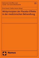 Wirkprinzipien der Placebo-Effekte in der medizinischen Behandlung - 