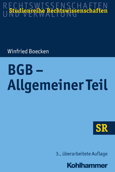 BGB - Allgemeiner Teil - Winfried Boecken