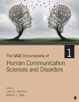 The SAGE Encyclopedia of Human Communication Sciences and Disorders - 