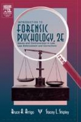 Introduction to Forensic Psychology - Arrigo, Bruce A.; Shipley, Stacey L.