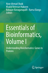 Essentials of Bioinformatics, Volume I - 