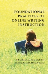 Foundational Practices of Online Writing Instruction - 