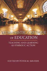 Humanistic Critique of Education - 