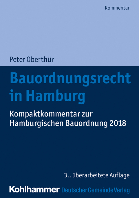 Bauordnungsrecht in Hamburg -  Peter Oberthür