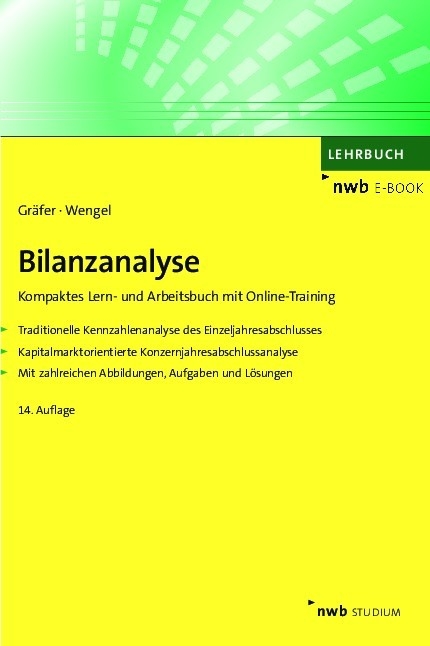 Bilanzanalyse - Horst Gräfer, Torsten Wengel