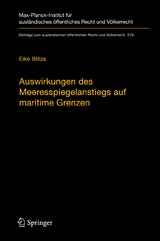 Auswirkungen des Meeresspiegelanstiegs auf maritime Grenzen - Eike Blitza