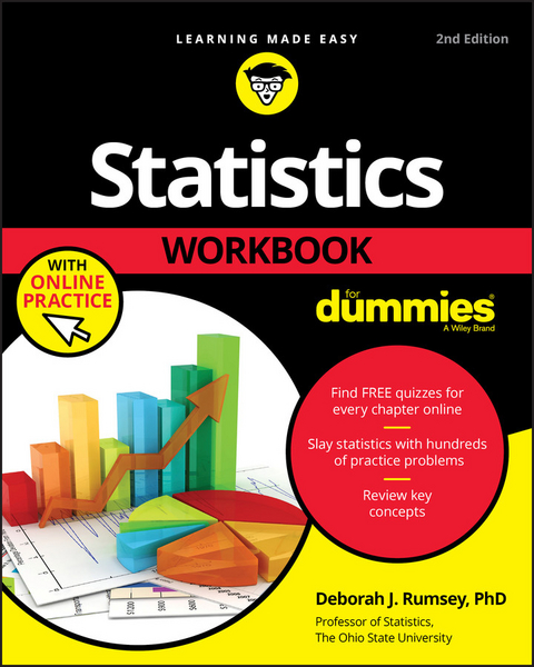 Statistics Workbook For Dummies with Online Practice -  Deborah J. Rumsey