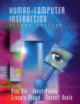 Human Computer Interaction - Dix, Alan J.; Finlay, Janet E.; Abowd, Gregory D.; Beale, Russell