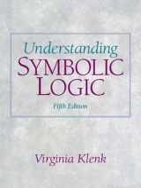 Understanding Symbolic Logic - Klenk, Virginia