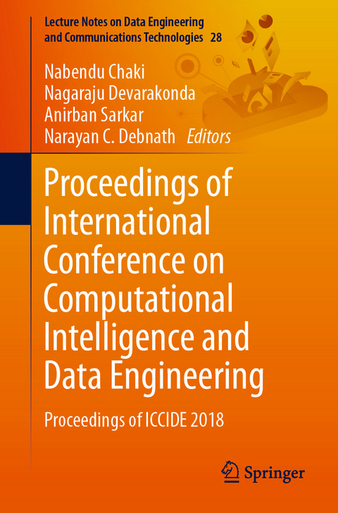 Proceedings of International Conference on Computational Intelligence and Data Engineering - 