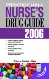 Prentice Hall Nurse's Drug Guide 2006 - Wilson, Billie A.; Shannon, Margaret T.; Stang, Carolyn L.