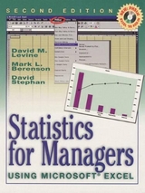 Statistics for Managers Using Microsoft Excel - Levine, David M.; Berenson, Mark L.; Stephan, David F.