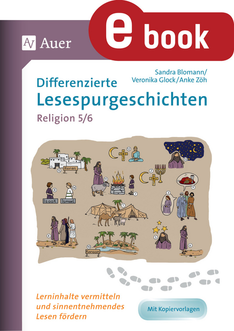 Differenzierte Lesespurgeschichten Religion 5-6 - Sandra Blomann, Veronika Glock, Anke Zöh