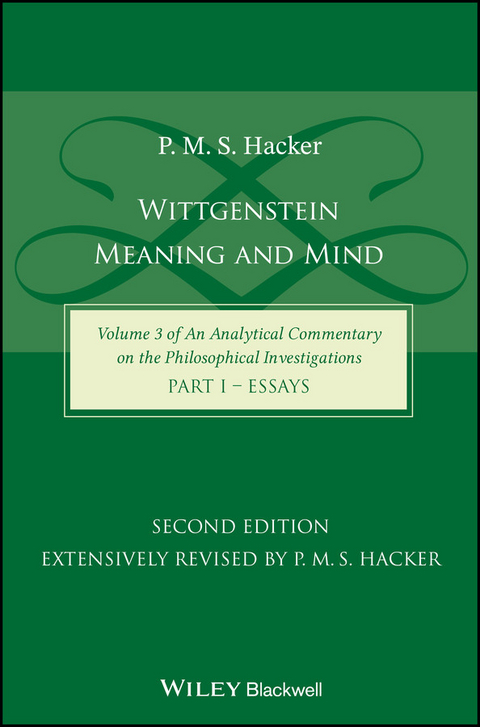 Wittgenstein - P. M. S. Hacker