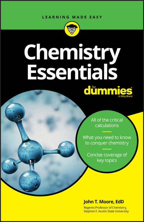 Chemistry Essentials For Dummies -  John T. Moore