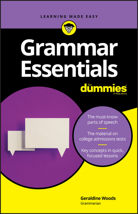 Grammar Essentials For Dummies -  Geraldine Woods