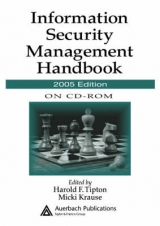 Information Security Management Handbook on CD-ROM, 2005 Edition - Tipton, Harold F.; Krause, Micki