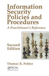 Information Security Policies and Procedures - Peltier, Thomas R.