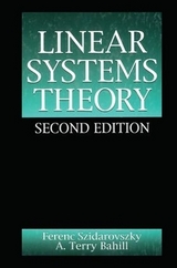 Linear Systems Theory - Szidarovszky, Ferenc