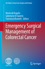Emergency Surgical Management of Colorectal Cancer - 