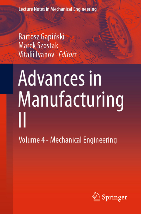 Advances in Manufacturing II - 