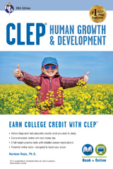 CLEP(R) Human Growth & Development, 10th Ed., Book + Online -  Norman Rose