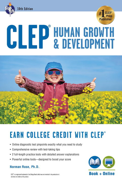 CLEP(R) Human Growth & Development, 10th Ed., Book + Online -  Norman Rose