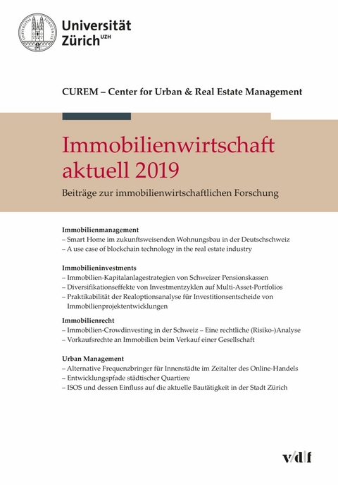 Immobilienwirtschaft aktuell 2019 - 