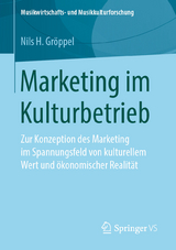 Marketing im Kulturbetrieb - Nils H. Gröppel