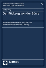 Der Rückzug von der Börse -  Kirsten Krug