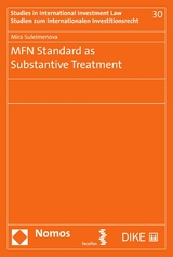 MFN Standard as Substantive Treatment -  Mira Suleimenova