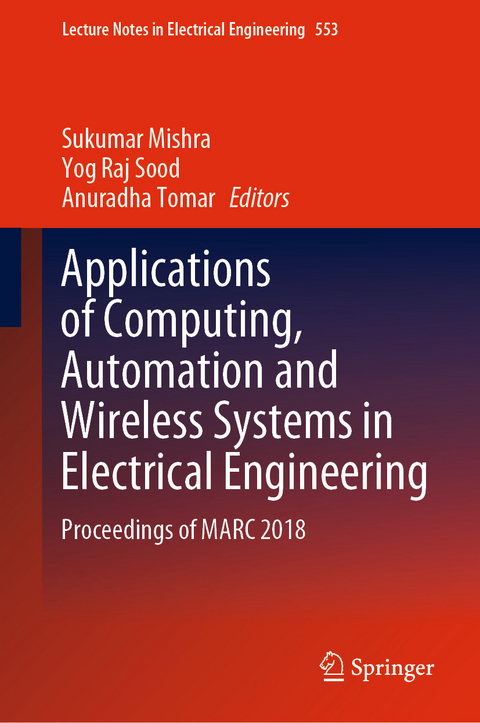 Applications of Computing, Automation and Wireless Systems in Electrical Engineering - 
