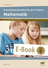 Freiarbeitsmaterialien f. d. 5. Klasse: Mathematik - Günther Koch