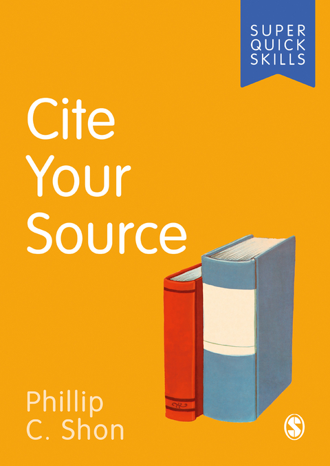 Cite Your Source - Phillip C. C. Shon