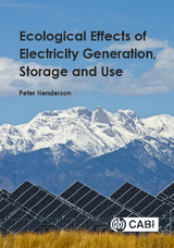 Ecological Effects of Electricity Generation, Storage and Use - UK) Henderson Dr Peter (Pisces Conservation Ltd.