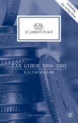 St. James's Place Tax Guide - Sinclair, Walter