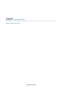 DROP appunti chitarristci - Paolo Viscardi