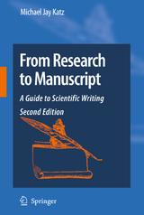 From Research to Manuscript - Katz, Michael Jay