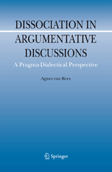 Dissociation in Argumentative Discussions - Agnes Van Rees