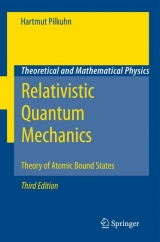 Relativistic Quantum Mechanics - Pilkuhn, Hartmut M.