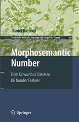 Morphosemantic Number: - Daniel Harbour