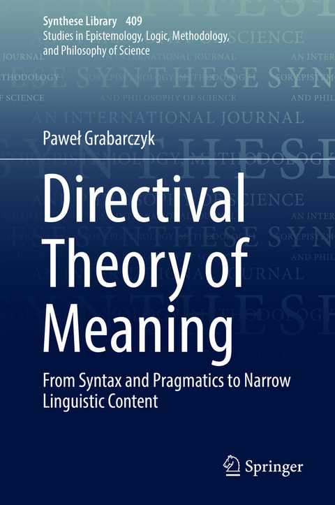 Directival Theory of Meaning - Paweł Grabarczyk