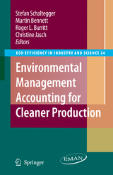 Environmental Management Accounting for Cleaner Production - 