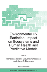 Environmental UV Radiation: Impact on Ecosystems and Human Health and Predictive Models - 