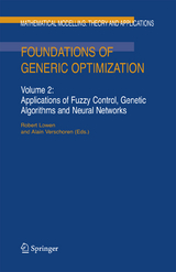 Foundations of Generic Optimization - 