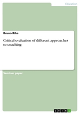 Critical evaluation of different approaches to coaching - Bruno Rihs