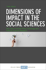 Dimensions of Impact in the Social Sciences - Tina Haux