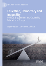 Education, Democracy and Inequality -  Bryony Hoskins,  Jan Germen Janmaat