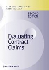 Evaluating Contract Claims - Davison, R. Peter; Mullen, John